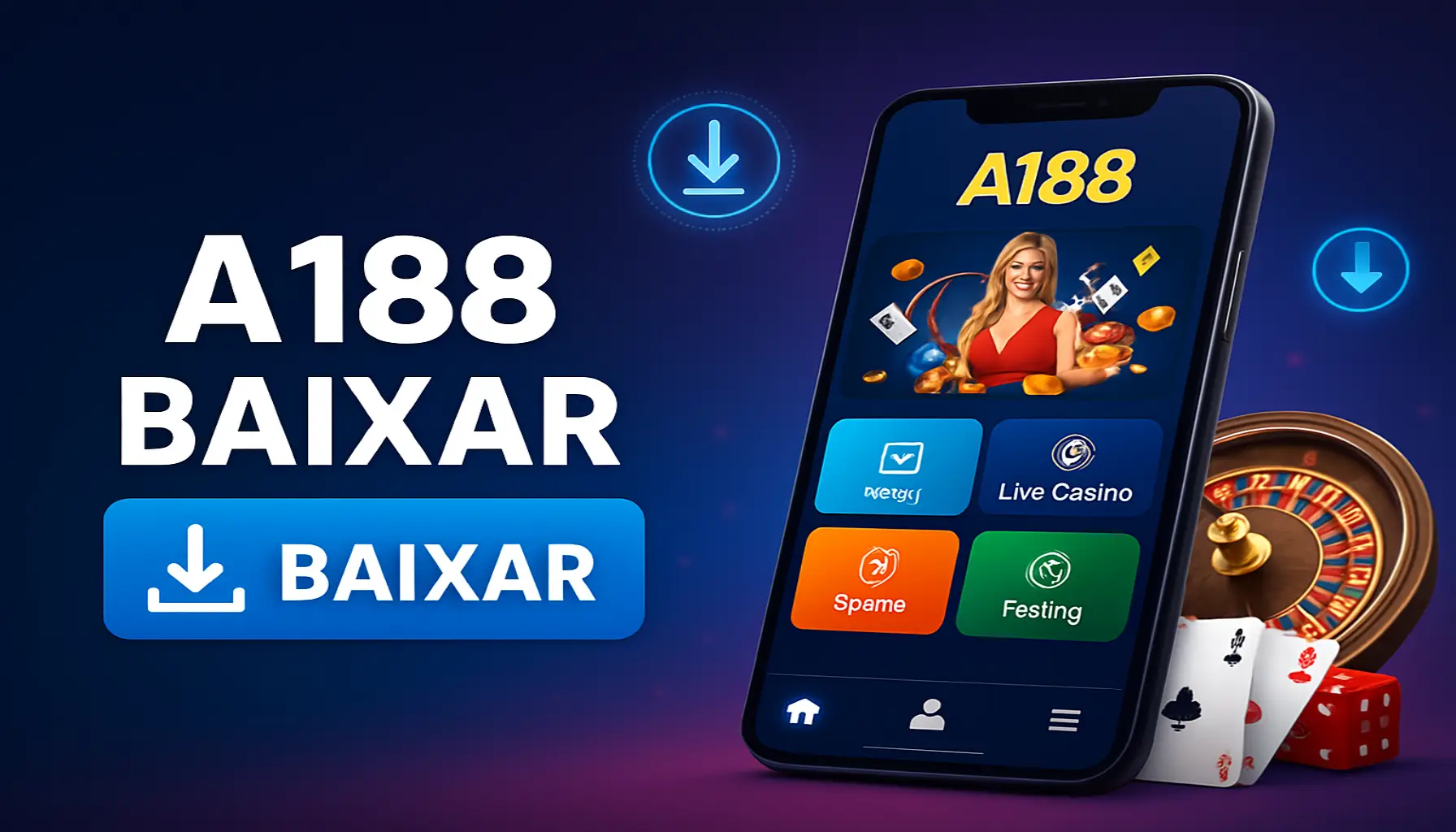 Baixar o A188 Cassino App