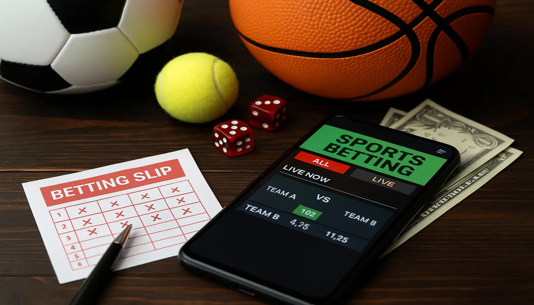 Apostas esportivas no cassino online A188